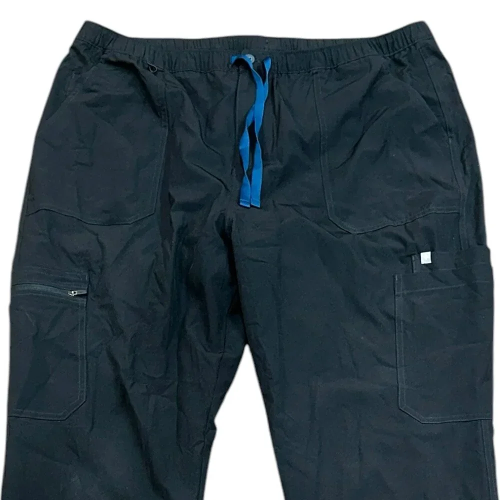 FIGS Cairo Cargo Pants 2XL Tall‎ Black Medical Healthcare Nurse Hospital